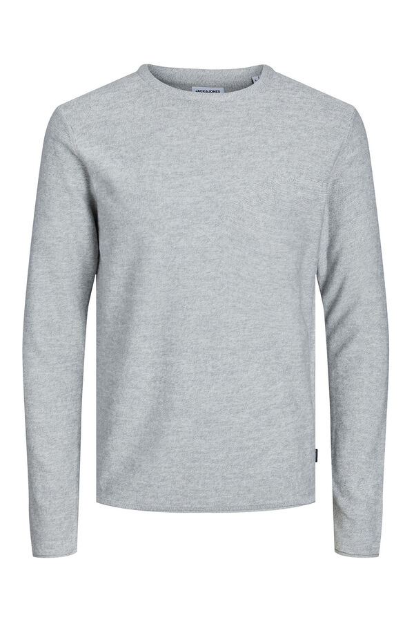 Springfield Fine jersey-knit jumper  gray