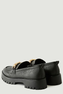 Springfield Faux leather loafers black
