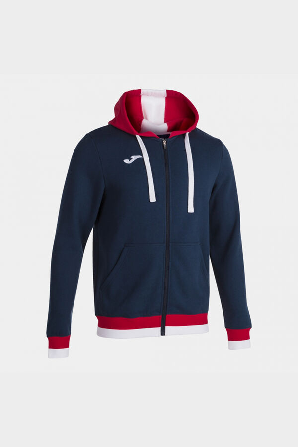 Springfield Navy and red Confort li hooded jacket tamno plava