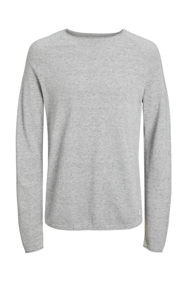 Jack & Jones Essential jersey-knit jumper grey
