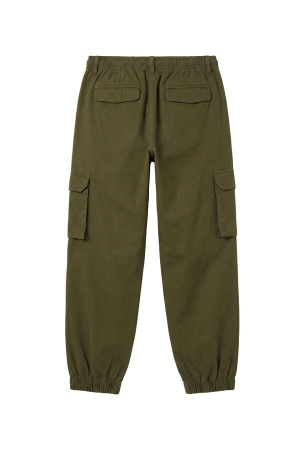 Balmohk Cargo cuff trousers nude
