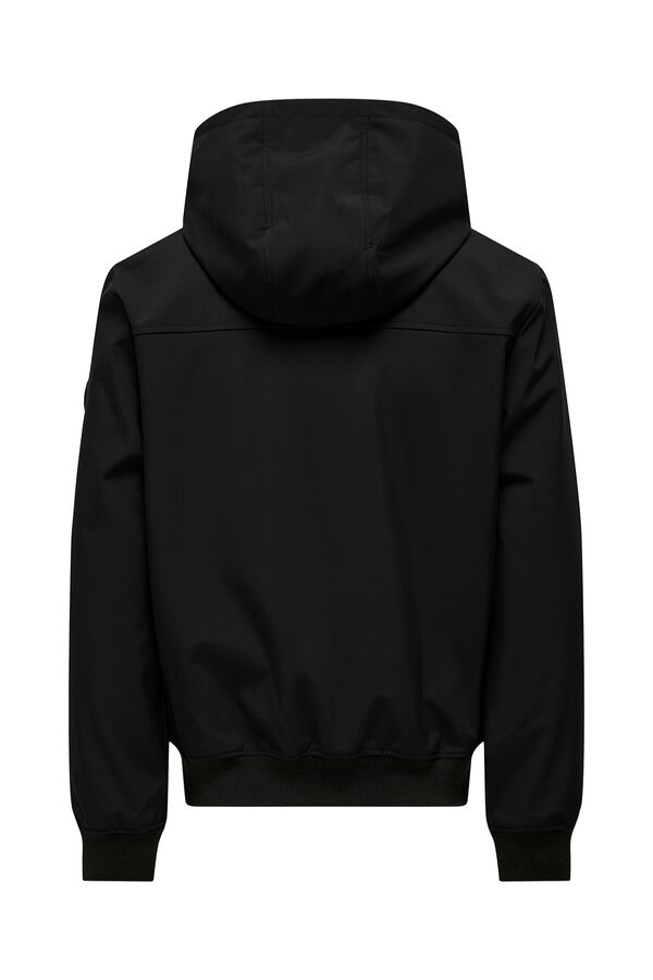 Only & Sons Casaco t&eacute;cnico estilo bomber para homem preto