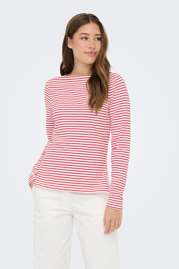 Only Long-sleeve T-shirt red
