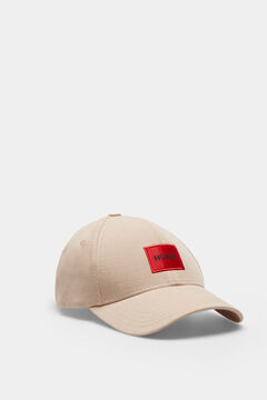 Springfield Cap with red logo label brun