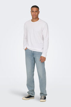 Only & Sons Jeans straight fit. azul