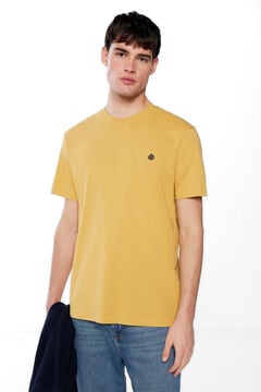Springfield Camiseta básica árbol dorado