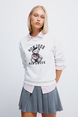 Springfield "Bonjour mon amour" sweatshirt brown