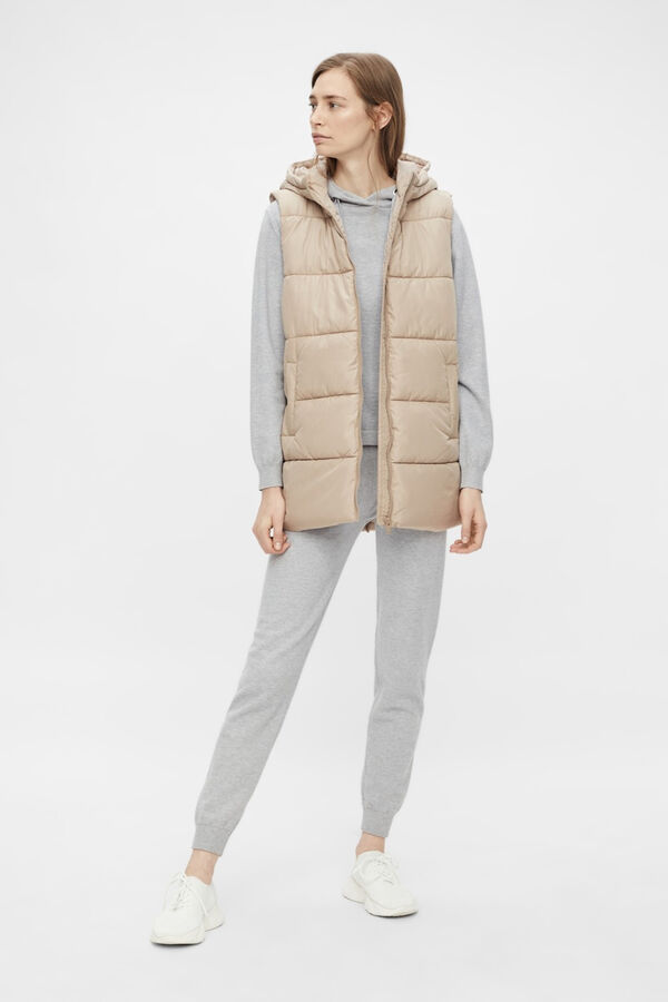 Pieces Chaleco acolchado tostado