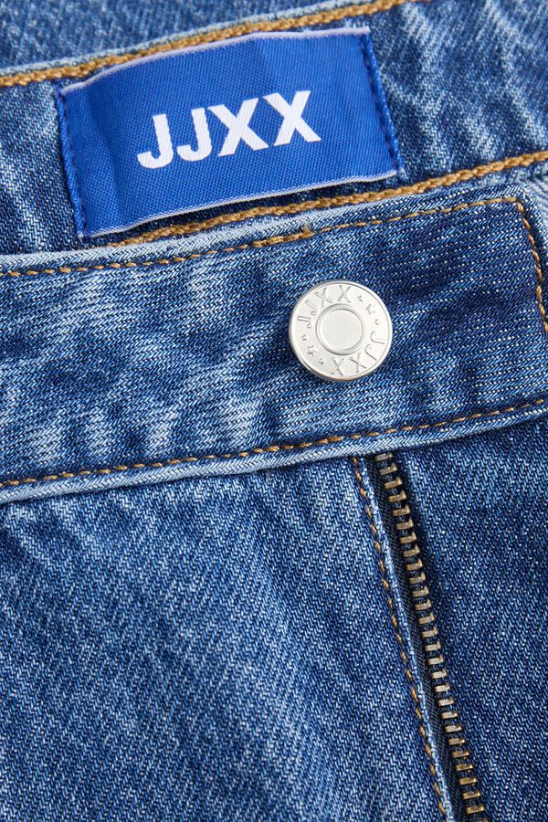 Jack & Jones Falda midi denim recortes azul