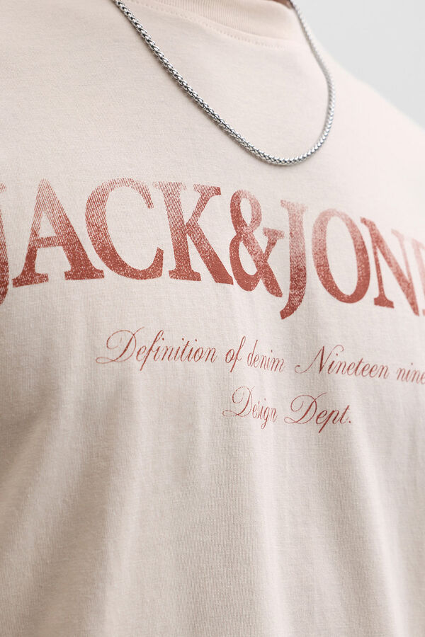 Jack & Jones Short sleeve T-shirt with logo grey