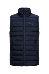 Jack & Jones Junior  Logo padded gilet blue