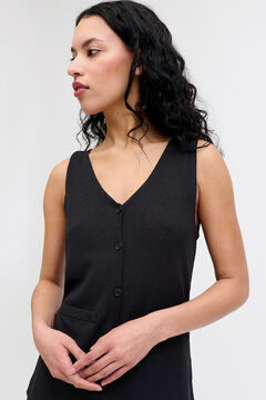 Jack & Jones Chaleco largo punto jacquard