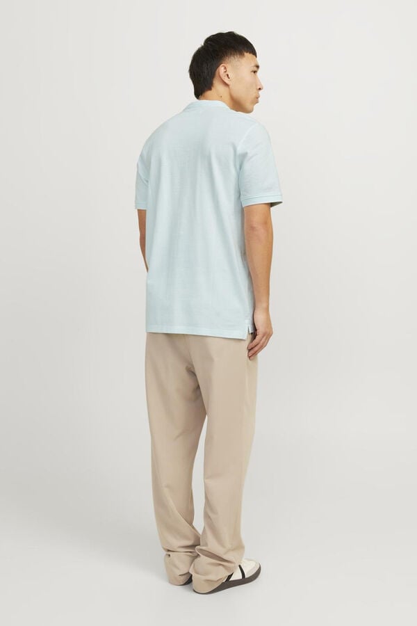 Springfield Poloshirt Slim Fit blau