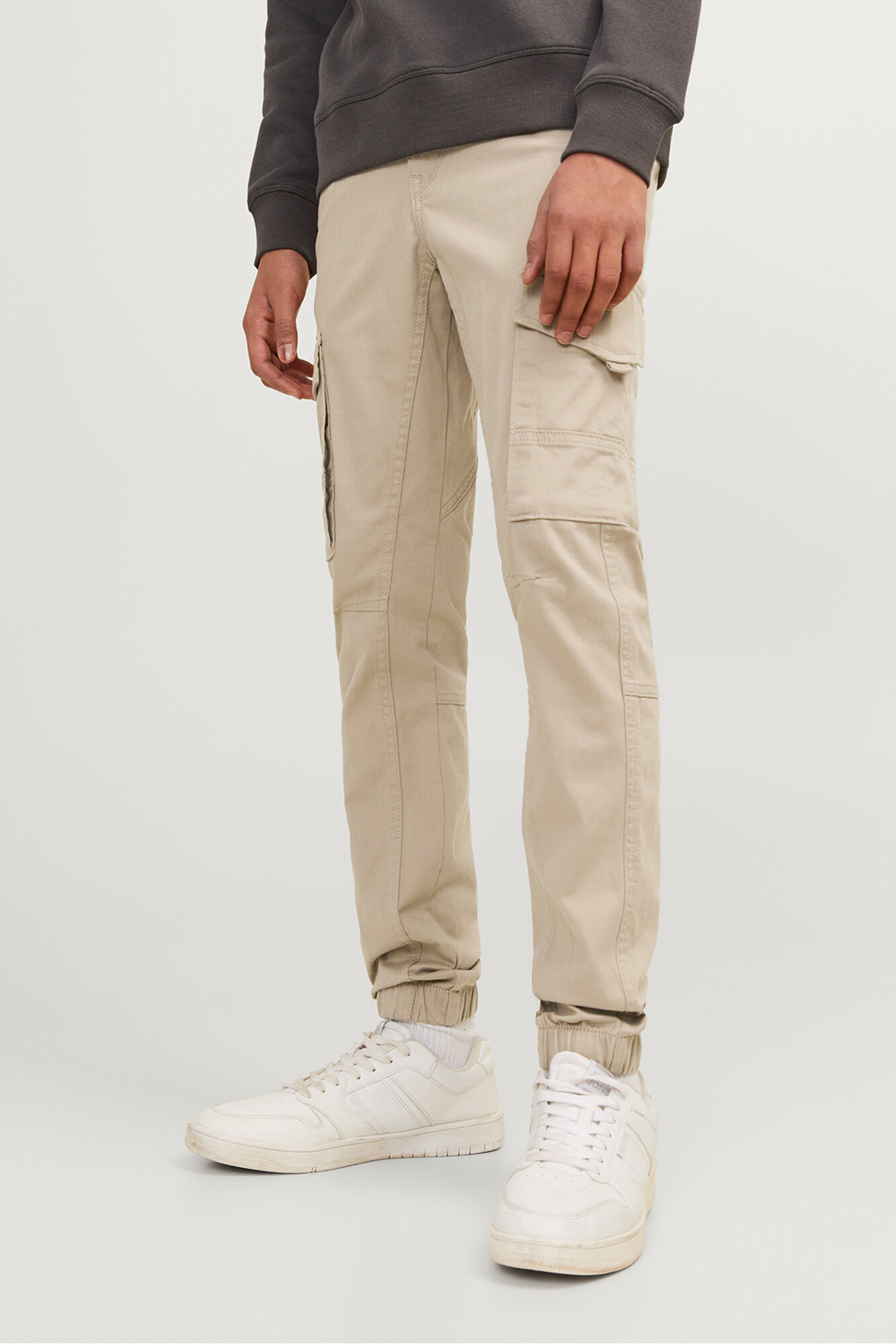 Jack & Jones Junior Pantal&oacute;n cargo slim