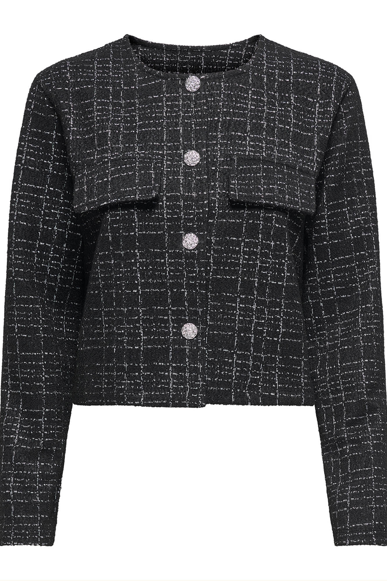 JDY Casaco leve com bot&otilde;es