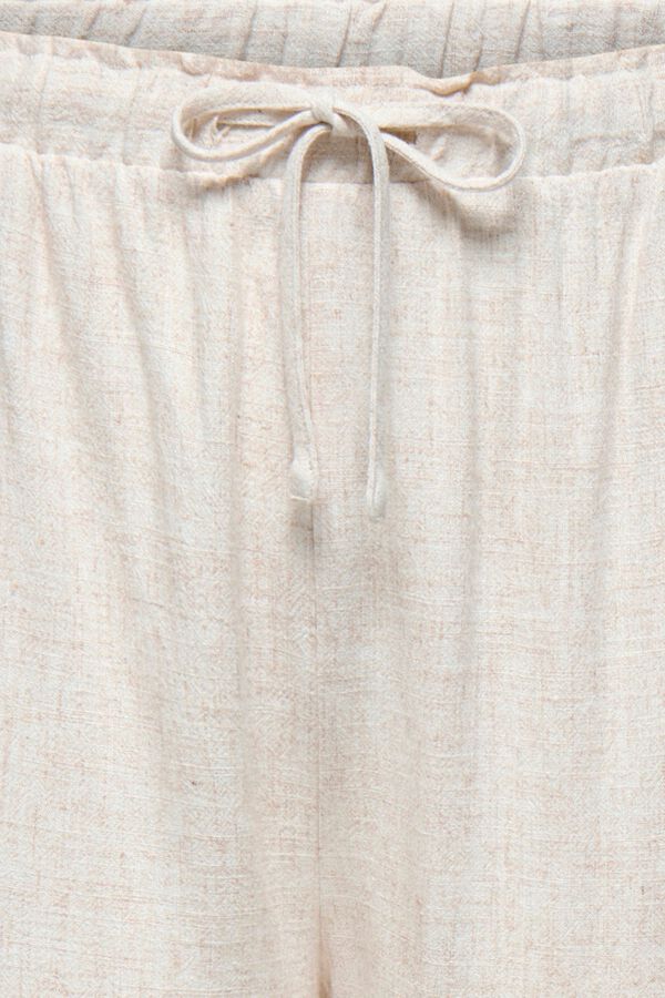 Only Carmakoma Pantal&oacute;n recto talla grande beige