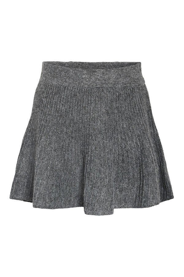 Noisy May Jersey-knit skirt grey