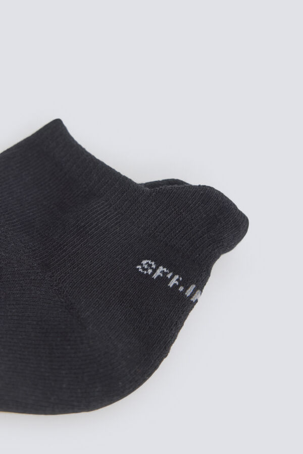 Springfield Chaussette cheville de sport noir