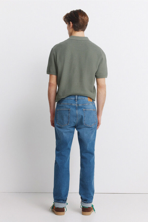 Springfield Jeans medium wash slim fit blue