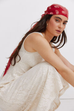 Springfield Robe &agrave; bretelles brod&eacute;e fleur