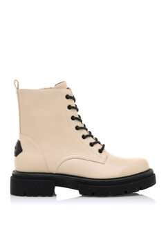 Springfield COMBAT ANKLE BOOTS brown
