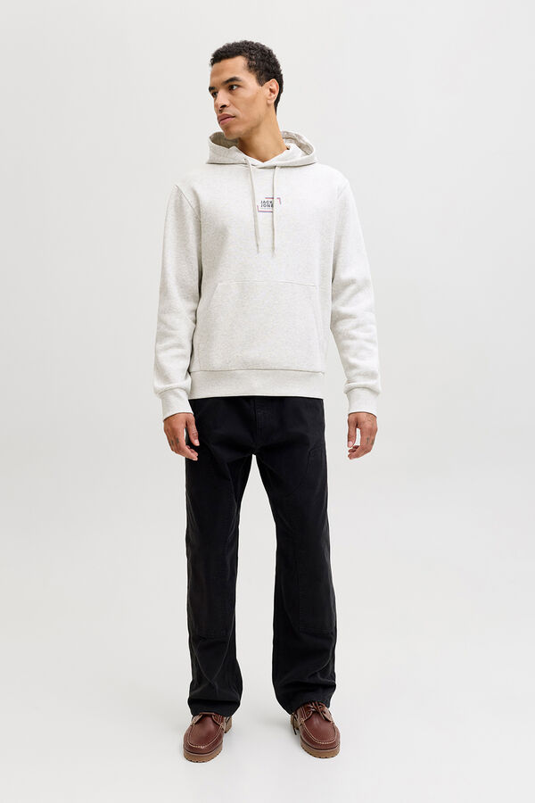 Jack & Jones Sudadera con capucha regular fit blanco