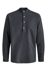 Jack & Jones Popelin-Stehkragenhemd