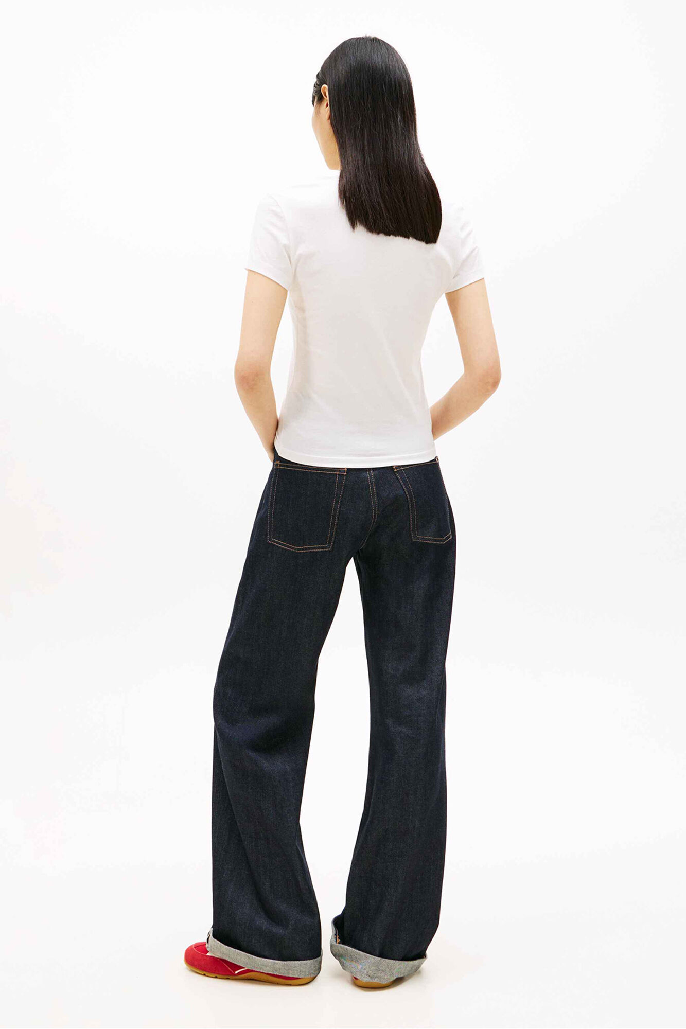 Tommy Jeans Camiseta slim manga corta