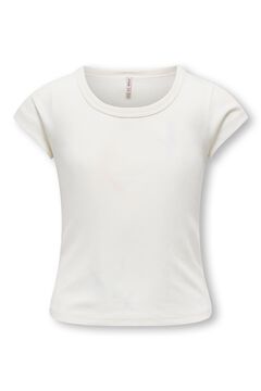 Only Girls Camiseta canal&eacute; manga corta