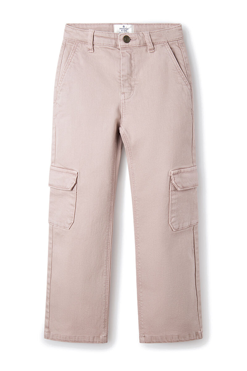 Next COTTON CARGO COMBAT TROUSERS - Cargo trousers - pink - Zalando.de