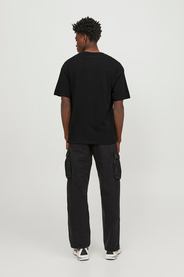 Springfield Camiseta fit oversize negro