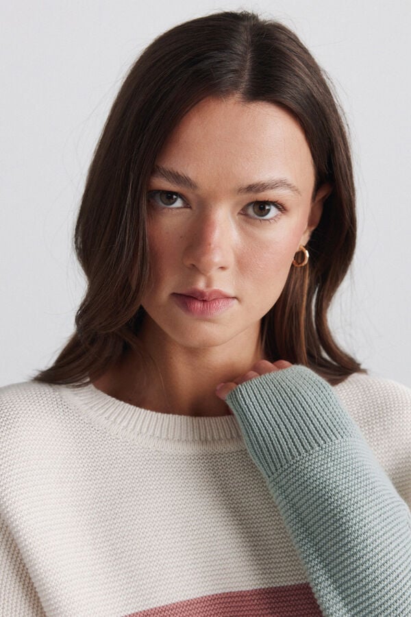 Springfield Multicoloured jumper pink