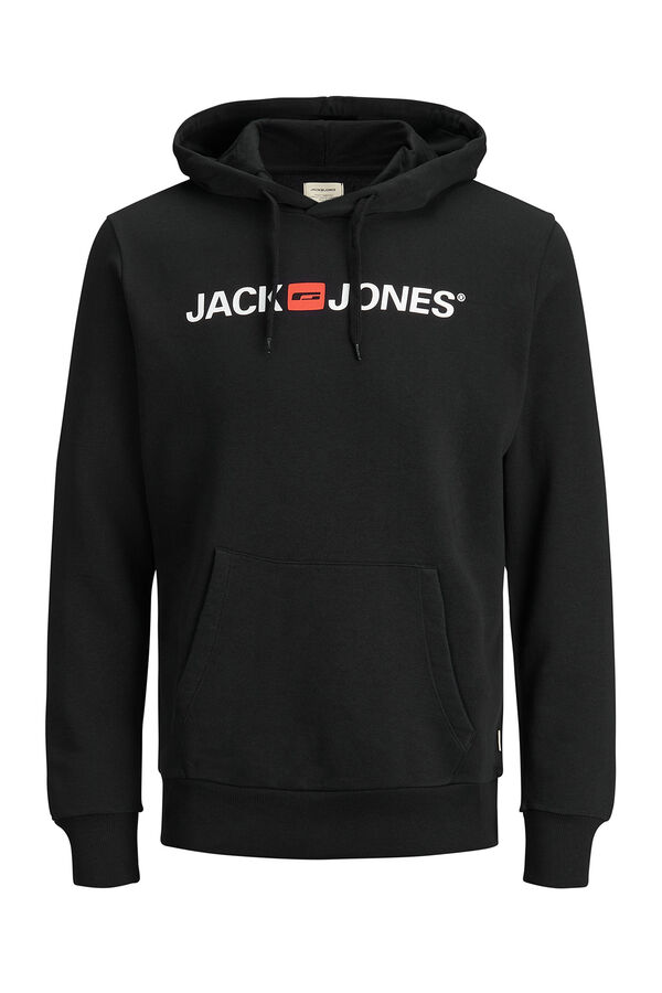 Jack & Jones Hoodie Logo Schwarz