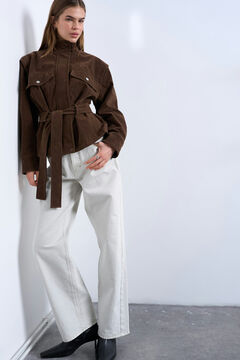 Topshop Chaqueta cuello alto