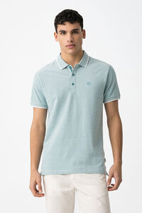 Tiffosi Polo Piqué Estampado Detalhe com Relevo