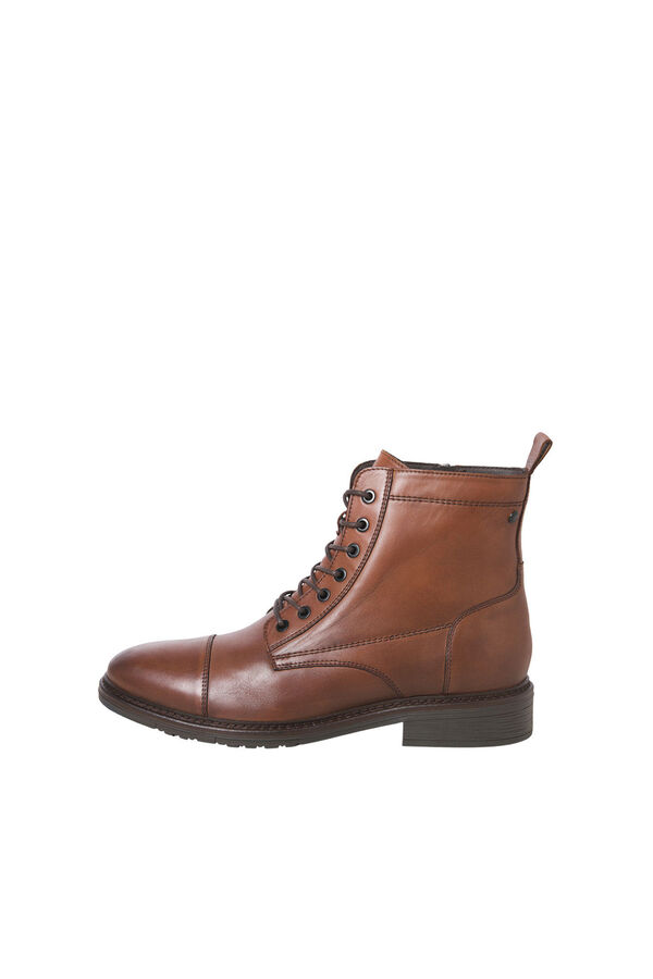 Jack & Jones for men leather boots nude