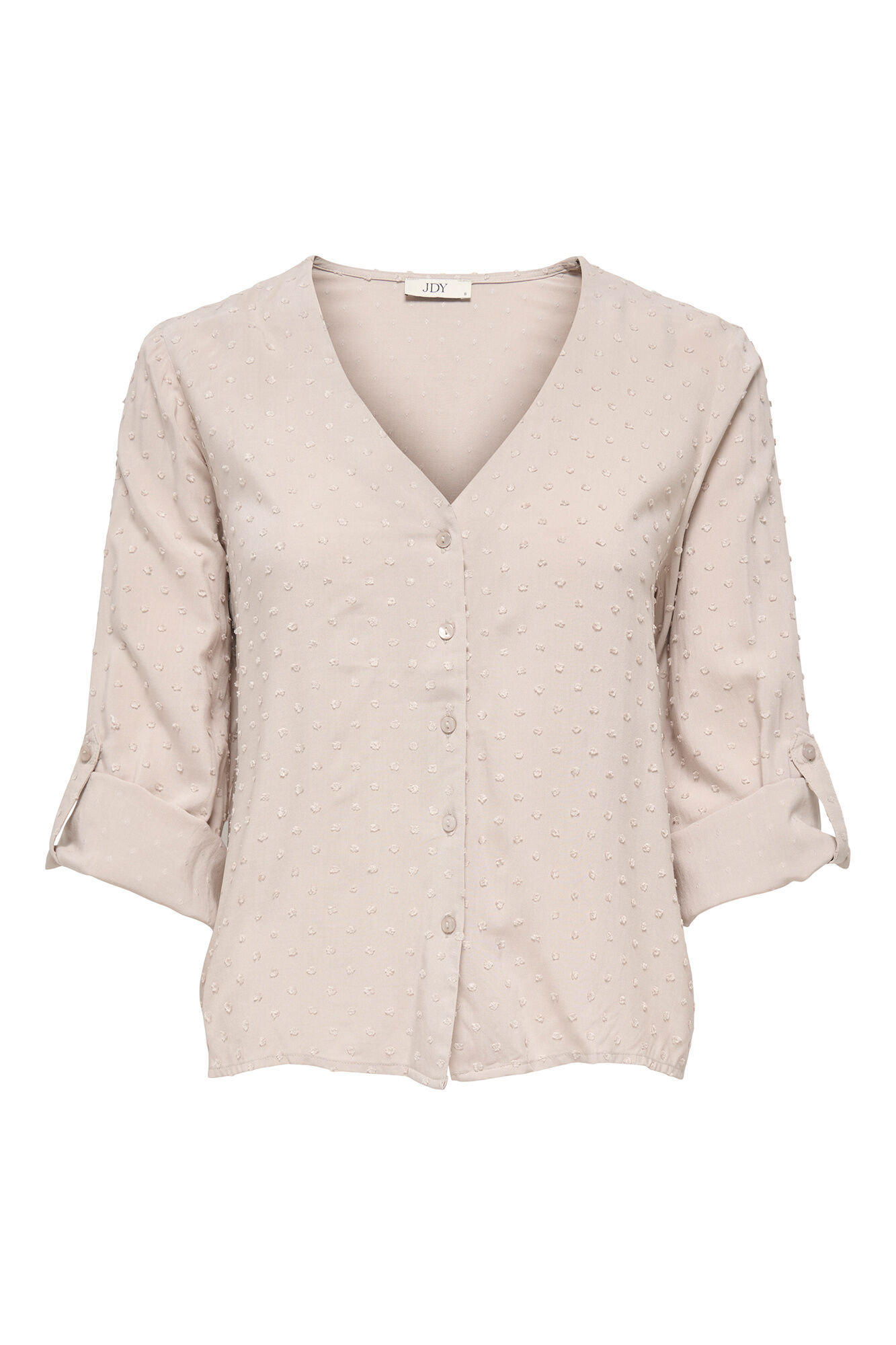 JDY Blusa manga larga plumeti