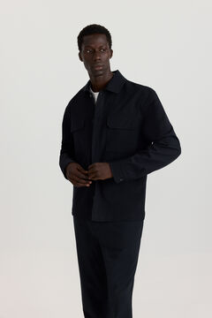 Springfield Fluid fabric overshirt