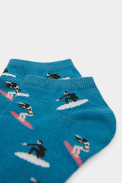 Springfield Ankle socks with surfers green water