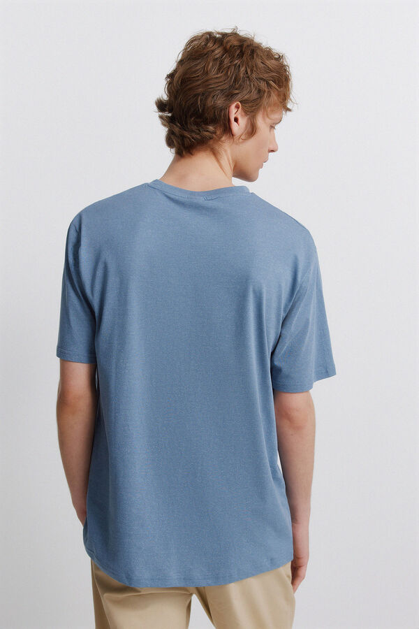 Springfield Dark inject T-shirt blue
