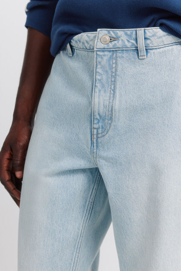 Springfield Light denim washed chinos blue