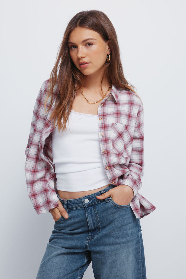 Springfield Checkered shirt mink