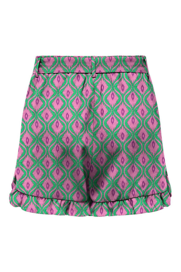 Springfield Shorts with ruffles zelena