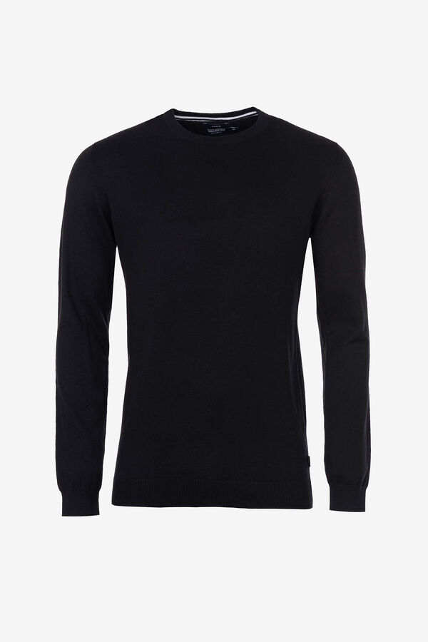 Springfield Basic Knitted Pullover black