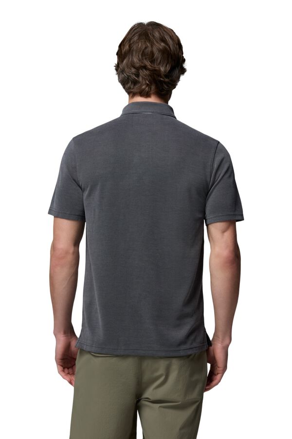 Columbia Kurzarm-Poloshirt Schwarz