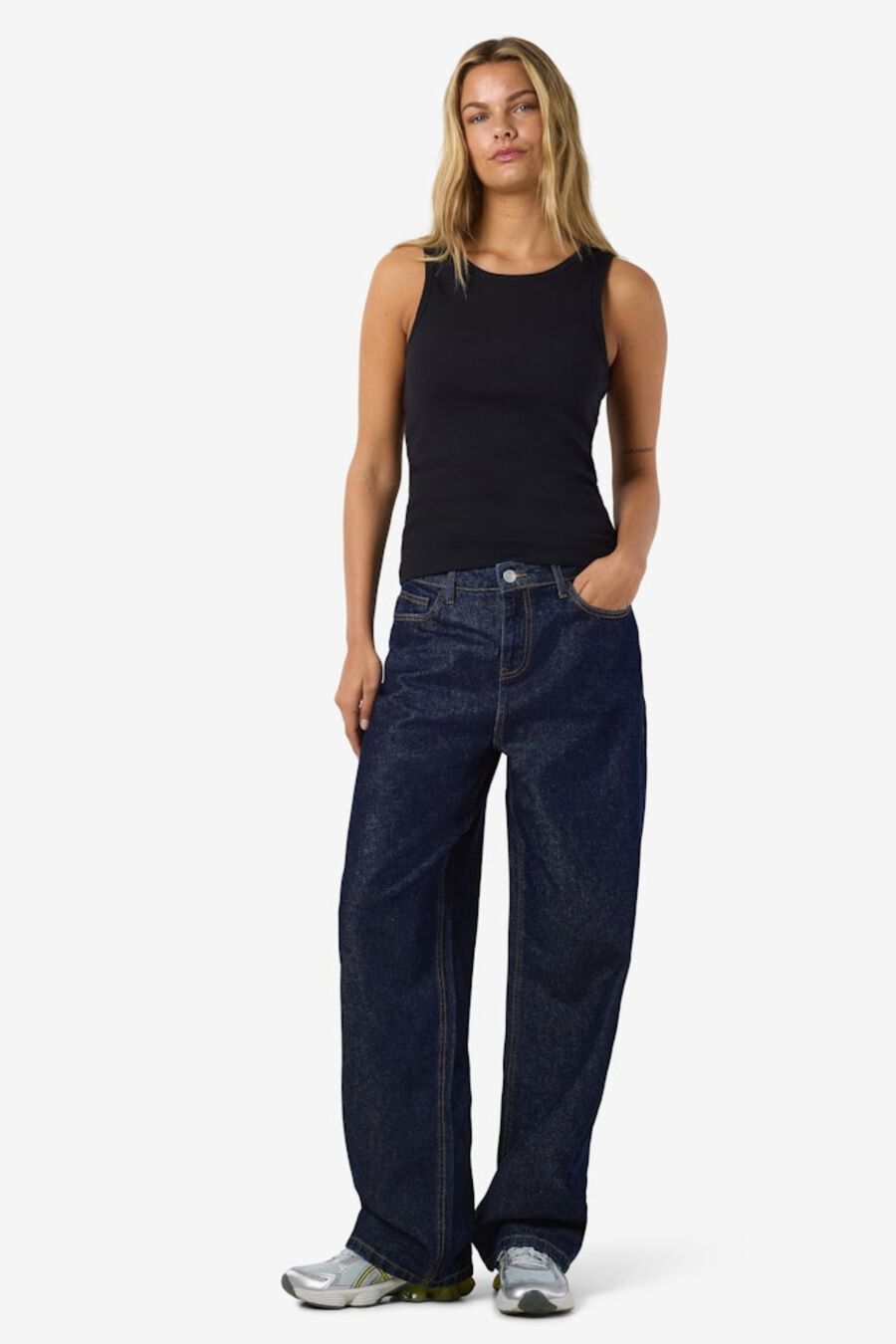 Camiseta básica estilo nadadora