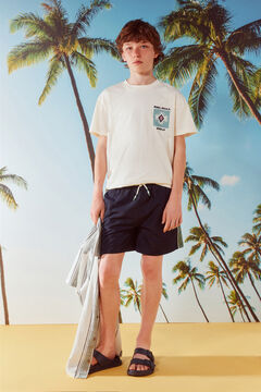 Springfield Kids Fato de banho de crian&ccedil;a com contraste