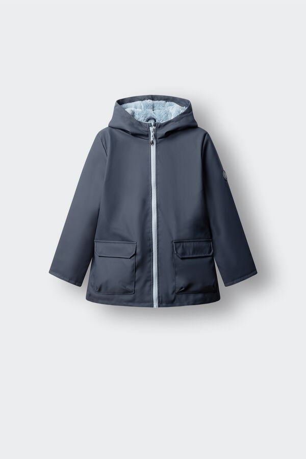 Springfield Kids Kids rubberised parka blue