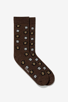 Tiffosi Calcetines Divertidos tostado