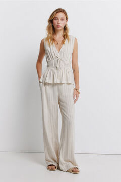 Springfield Haut &agrave; &eacute;lastique et n&oelig;ud